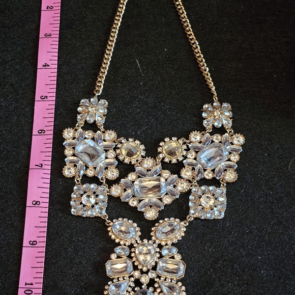 Fashion necklace and bracelet, both gold tone - Picture 6 of 6